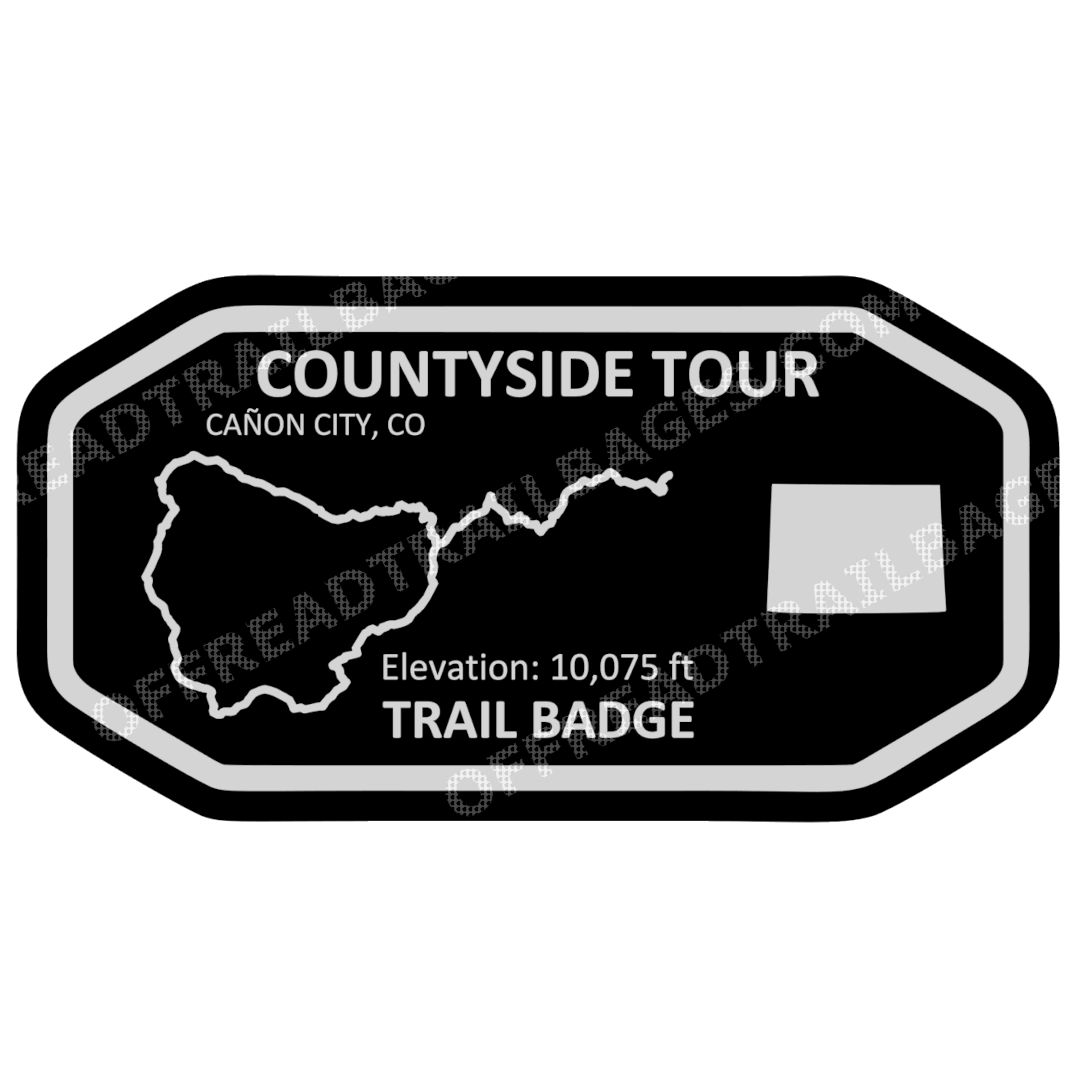 Countryside Tour - Canon City CO - Off-Road Trail Badge