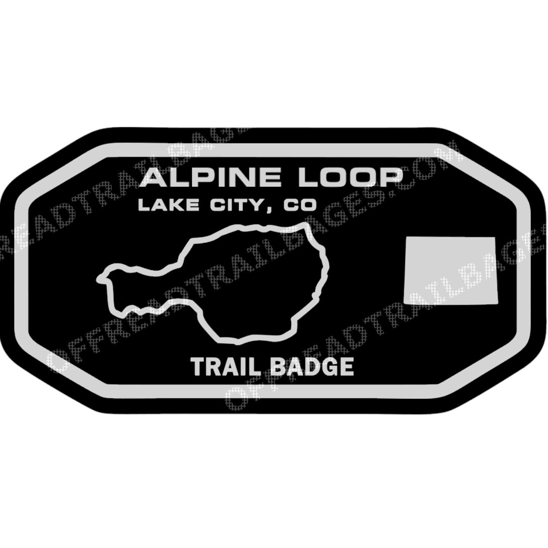 Alpine Loop - San Juan Mountains, CO - Off-Road Trail Badge